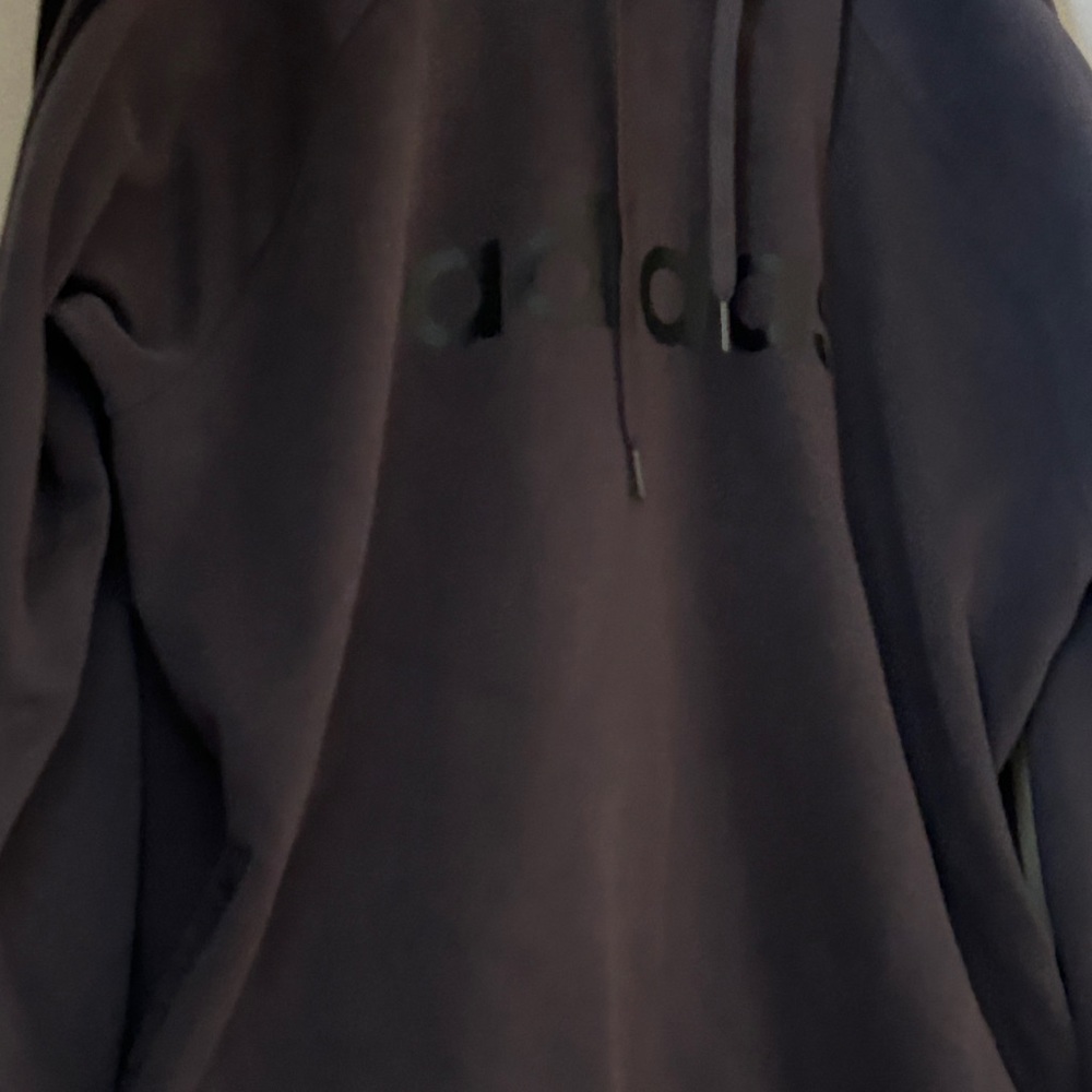 Men's Adidas XL Dark Grey Hoodie